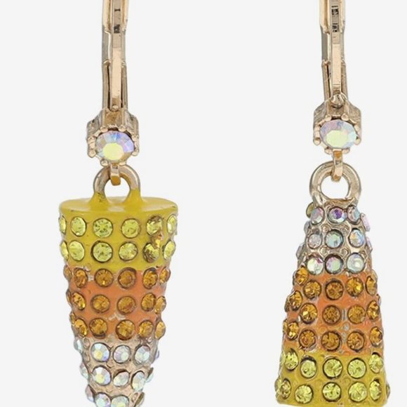 Betsey Johnson Jewelry - Betsey Johnson Candy Corn Non-Matching  Drop Earrings